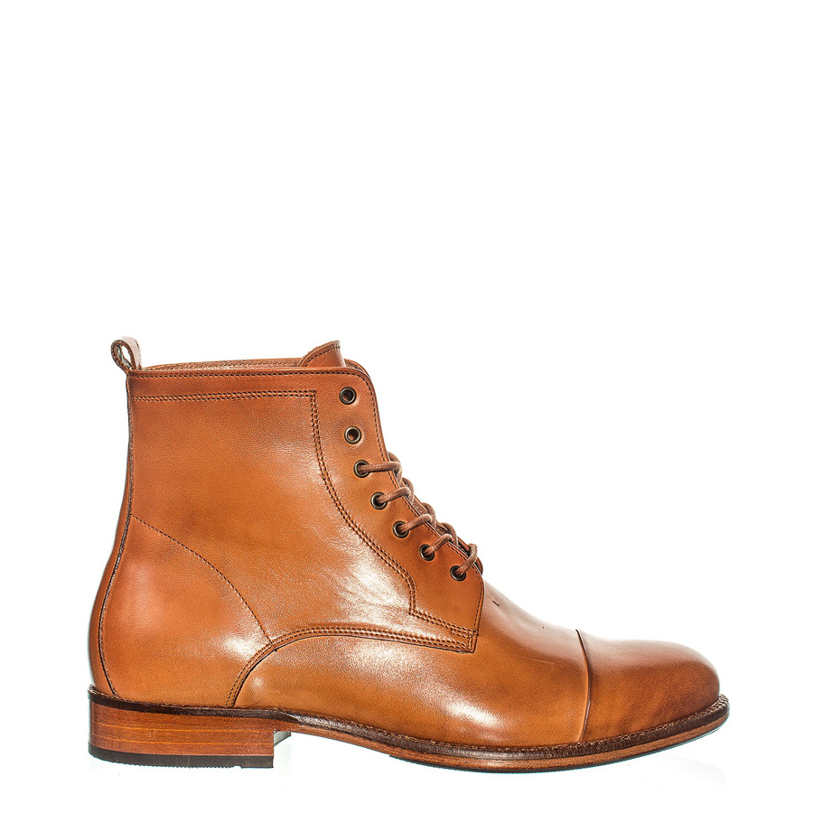 Ten Points Diana Laced Boot Cognac 