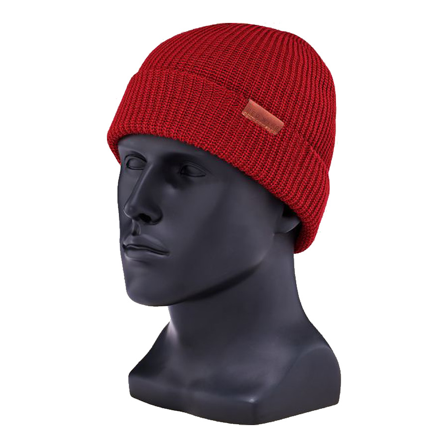 Red Wing Merino Wool Knit Hat Red – Rowan Sky