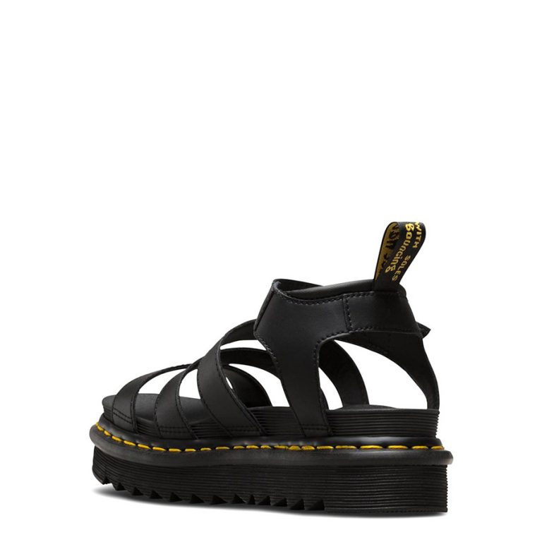 Dr. Martens Blaire Hydro Leather Black Womenâs â Rowan Sky