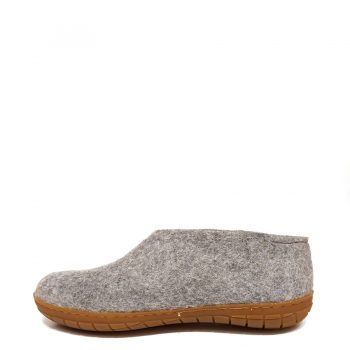Alternative view of Glerups Felt Shoe Rubber Sole Grey Women's