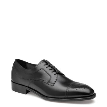 Alternative view of Johnston & Murphy Ellsworth Cap Toe Black Men's