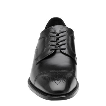 Johnston & Murphy Ellsworth Cap Toe Black Men's - Image 3