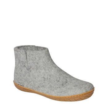 Alternative view of Glerups Felt Boot Rubber Sole Grey Women's