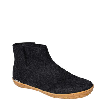 Alternative view of Glerups Felt Boot Rubber Sole Charcoal Women's