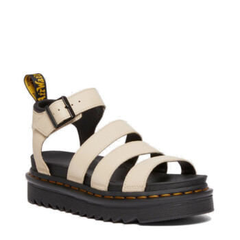 Alternative view of Dr. Martens Blaire Parchment Beige Sandals Womens