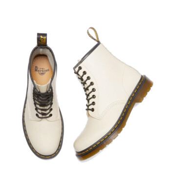 Alternative view of Dr. Martens 1460 Smooth Parchment Beige Women's