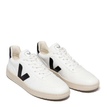 Alternative view of Veja V-10 CWL White Black - Vegan Men's