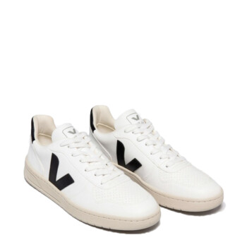 Alternative view of Veja V-10 CWL White Black - Vegan Women's