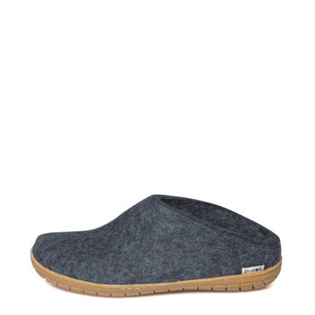 Glerups Felt Slip-on Rubber Sole Denim Women's - Image 4