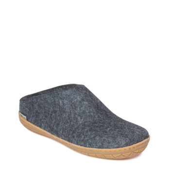 Glerups Felt Slip-on Rubber Sole Denim Women's - Image 2