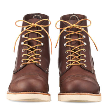 Red Wing 8088 Iron Ranger Traction Tred Amber Harness Men's - Image 3