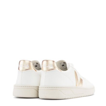 Veja V-10 Chromefree Extra White Platine Women's - Image 3