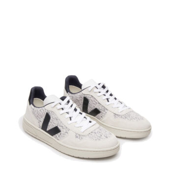 Alternative view of Veja V-10 Flannel Snow Black Women's