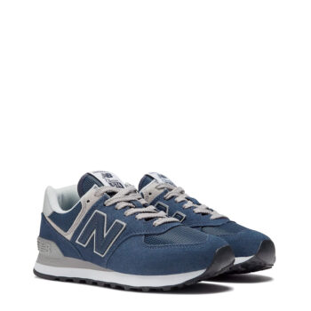Alternative view of New Balance 574EVN White/Navy Women's