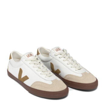 Alternative view of Veja Volley Leather White Tent Bark Men's