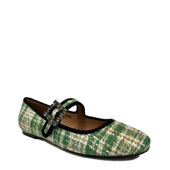Alternative view of Bibi Lou Essen Flat Green Women's