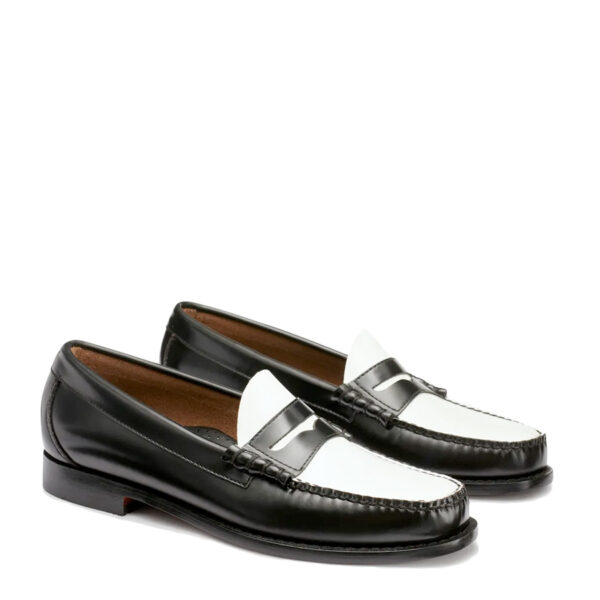 G.H. Bass Larson Weejun Black/White Men's