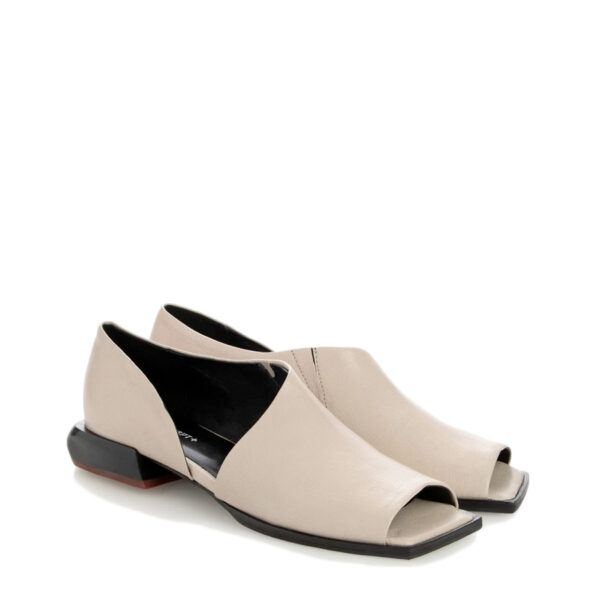 Yuko Imanishi Yuki Flat Sandal Grey Women's