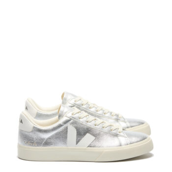 Veja Campo Silver White Women's