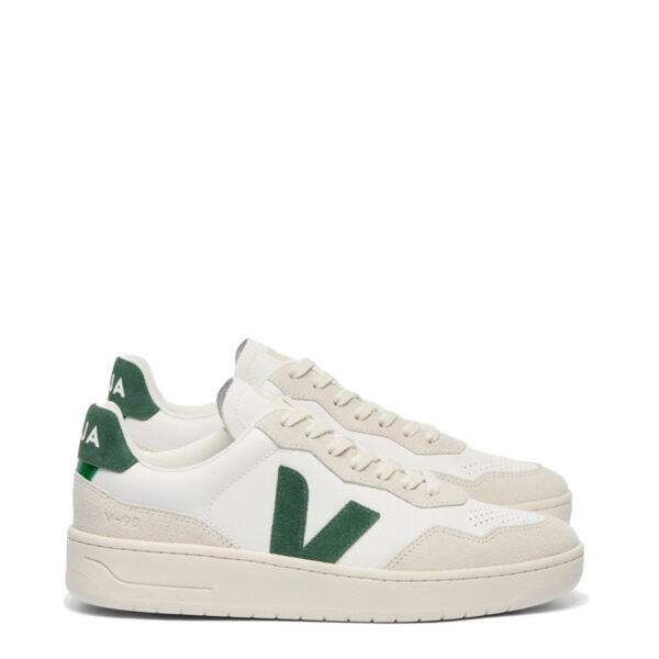 Veja V-90 O.T Leather Ex White Cyprus Women's