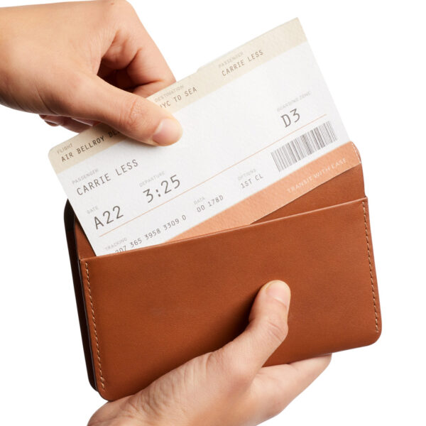 Bellroy Passport Cover RFID Caramel