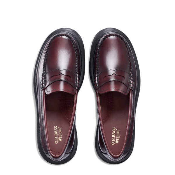 G.H. Bass Whitney Platform Weejuns Loafer Wine Women's