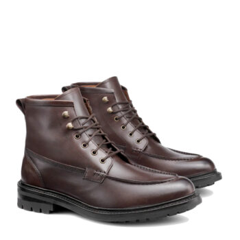 Alternative view of G.H.Bass Chase Moc Toe Boot Dark Brown Men's