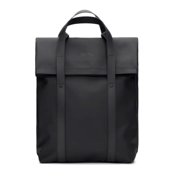 Rains 2 Way Tote Backpack Black