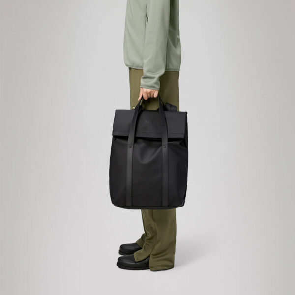 Rains 2 Way Tote Backpack Black