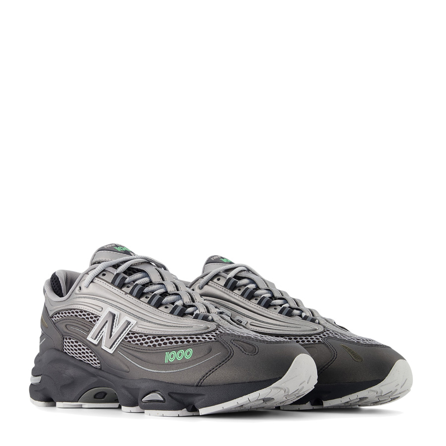 New Balance 1000T Black/Dark Silver Metallic Men's - Image 2