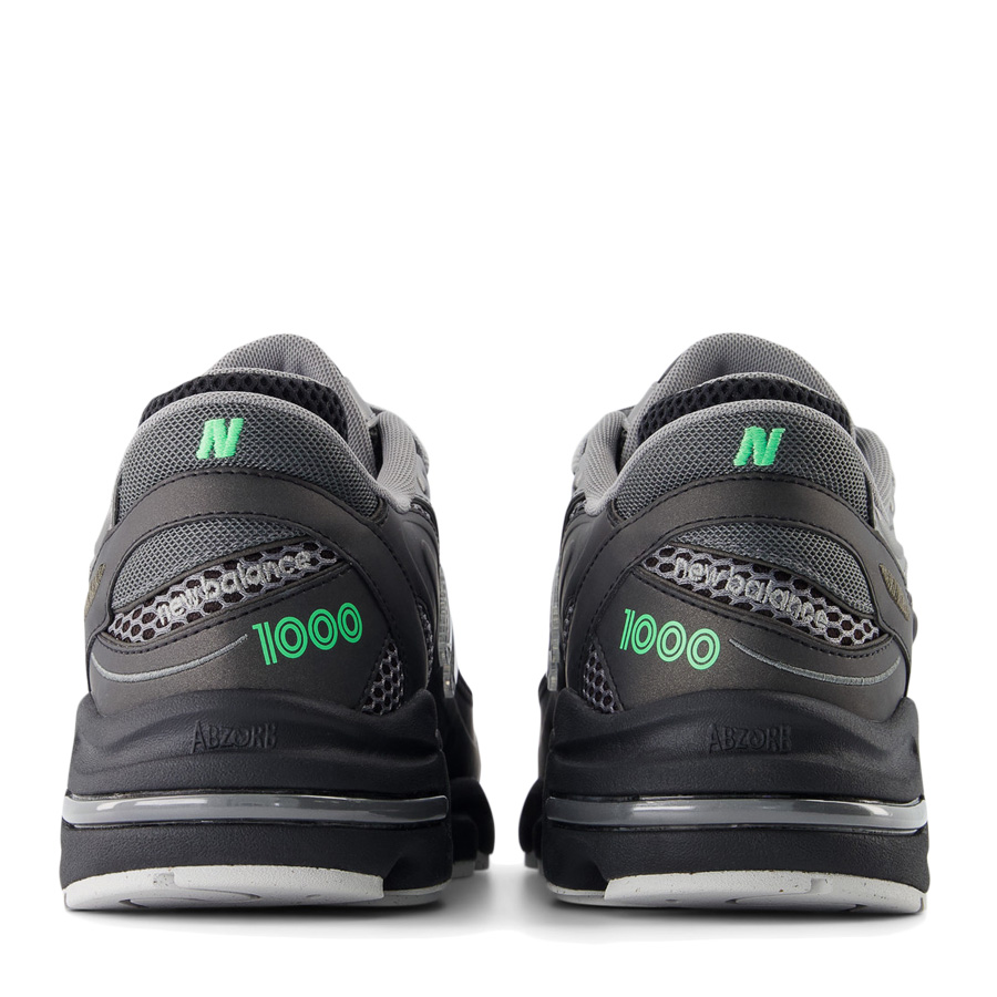 New Balance 1000T Black/Dark Silver Metallic Men's - Image 4