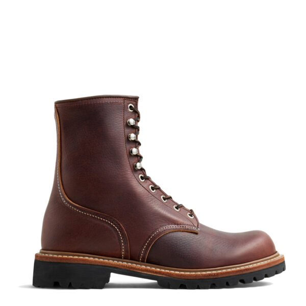 Red Wing 4585 8 Inch Logger Briar Oil Slick Men's