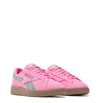 Alternative view of Reebok Club C Grounds UK Atomic Pink/Upgrade Green Women's