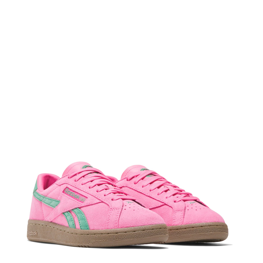 Reebok Club C Grounds UK Atomic Pink/Upgrade Green Women's