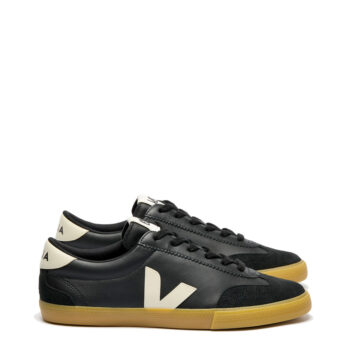 Veja Volley Leather Black Pierre Women's