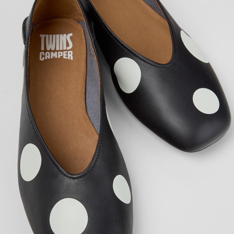 Camper Twins Casi Myra Black Women's - Image 5