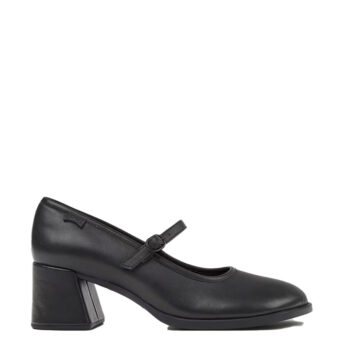 Camper Kora Leather Heel Black Women's