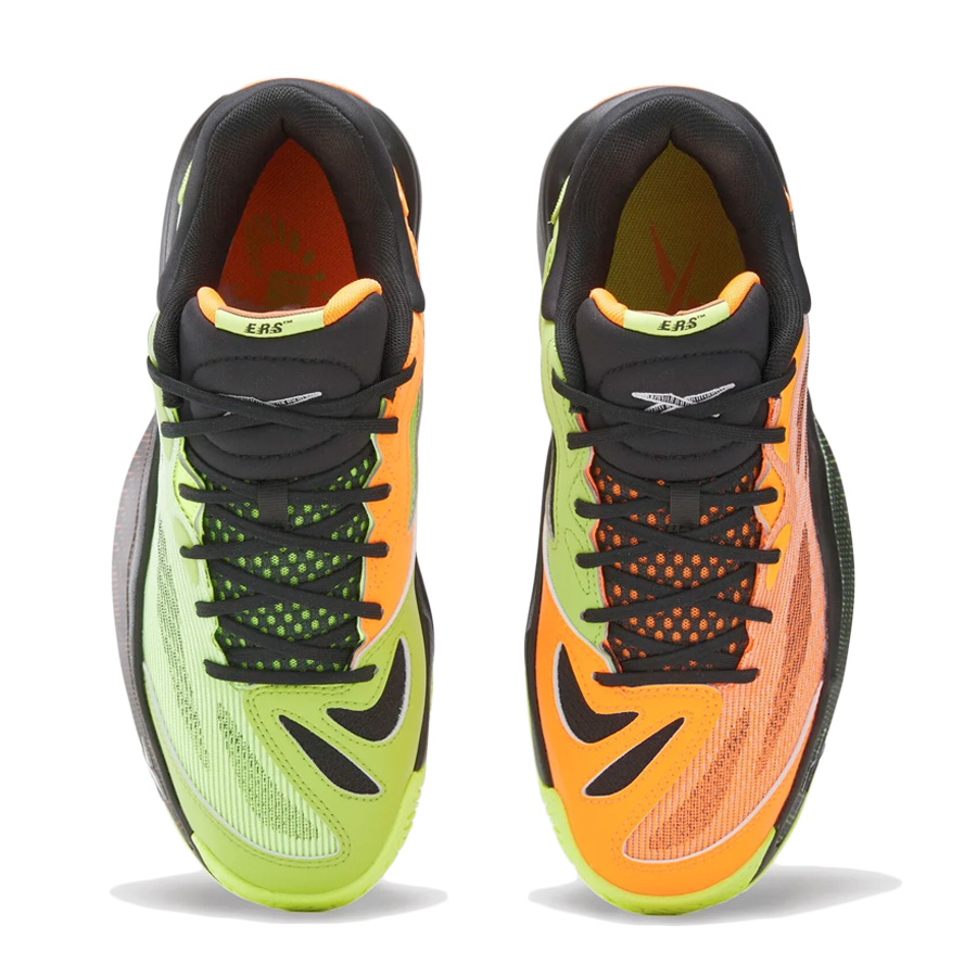Reebok Engine A 26 Atomic Tangerine/Digital Lime Men's - Image 5