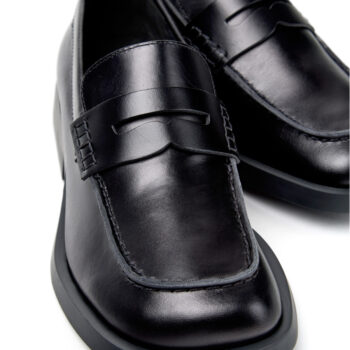 Camper Donna Moccasins Black Women's - Image 4