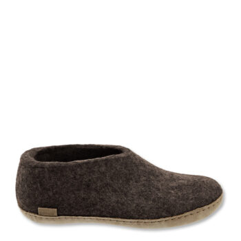 Glerups Felt Shoe Chestnut Men's